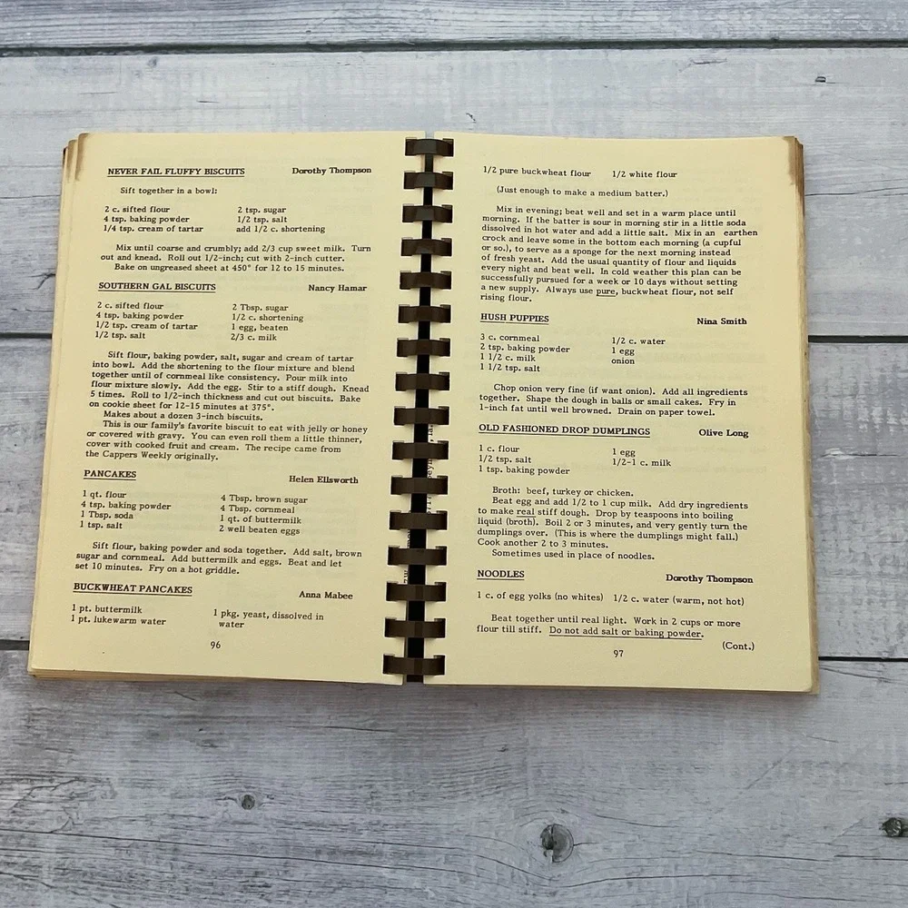 Country Craft‎ & Produce Cookbook Favorite Recipes Seymour Iowa 1988 Paperback